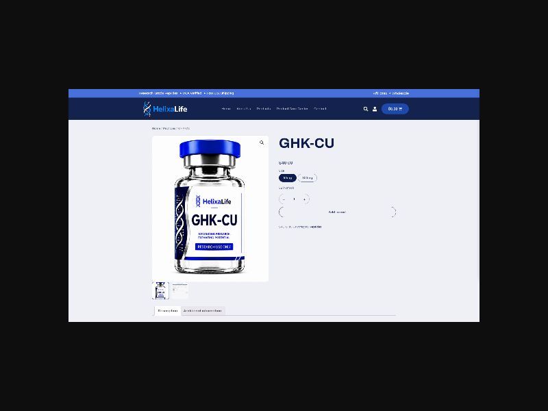 HelixALife - Copper Tripeptide - CPS (US)