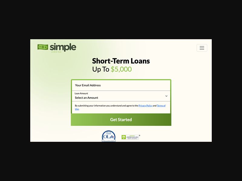 Simple Lending - Personal loan - CPL (US)