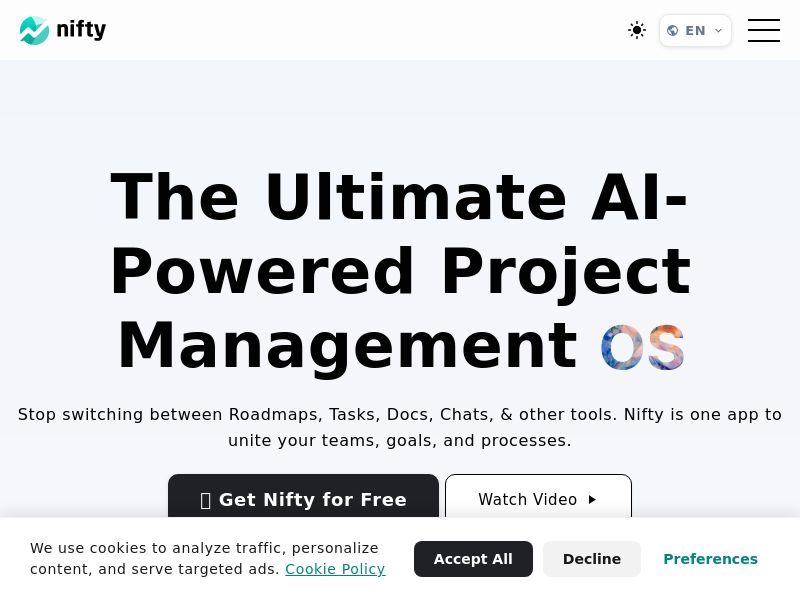 Nifty Project Management - RevShare | Int'l