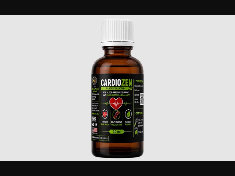 Cardiozen - a tincture for hypertension (no price)