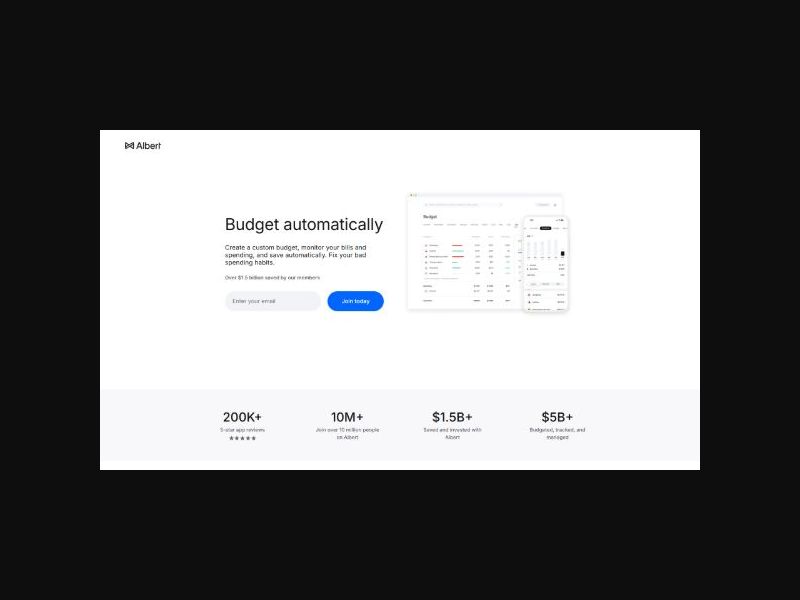 Albert.com - Budget and Save - CPS (US)