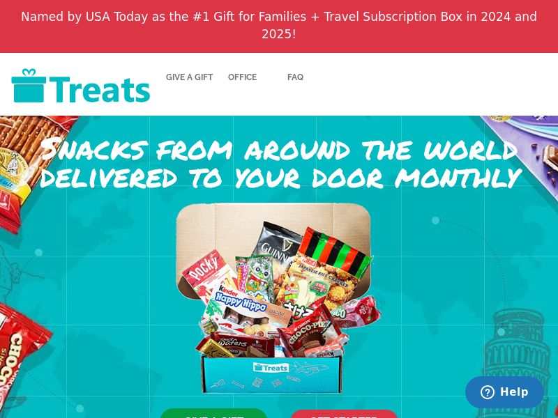 Treats 18% off +2 FREE Snacks Use Code DS18