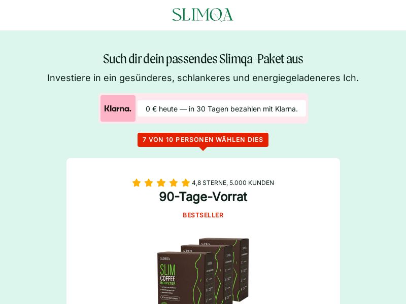 Slimqa Slim Coffee Booster Diet - DTC [Multi-GEO] (Banner,Native,Social,Search,SEO,Brand Bidding) - CPA