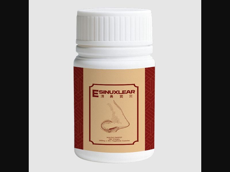E-Sinuxlear - capsules for sinusitis