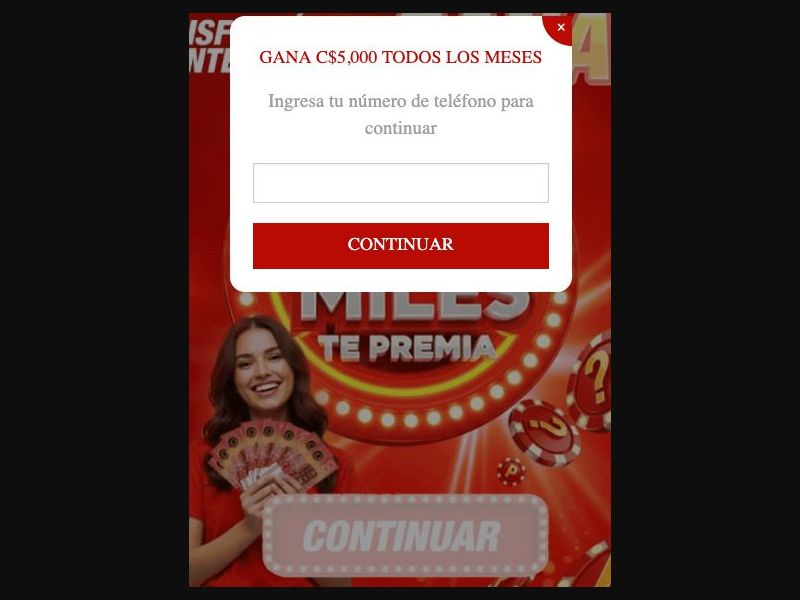 35949 - NI - [MOB] - Win Money - Club de Premios - Claro - Pin