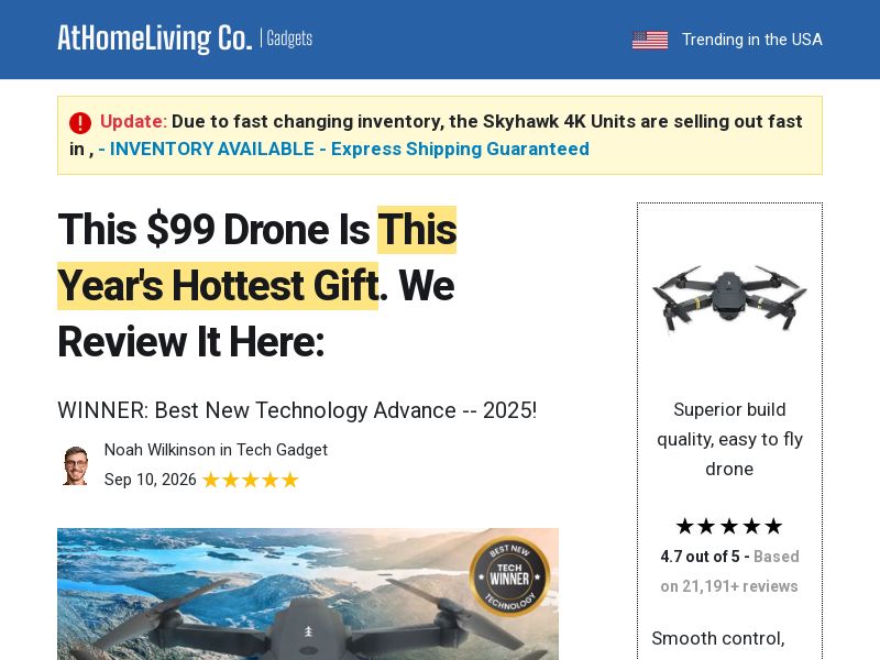 Ecom - UnbindGear SkyHawk4k - US