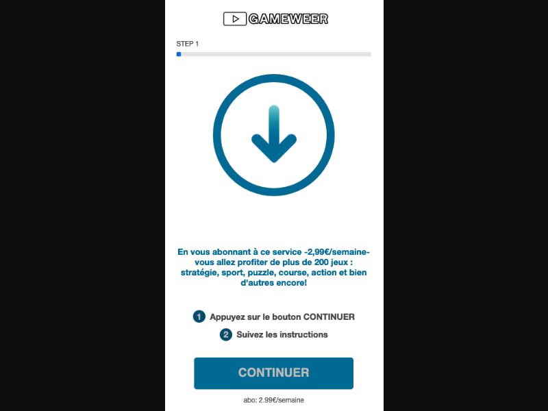 [FR] Gameweer (Ready content)