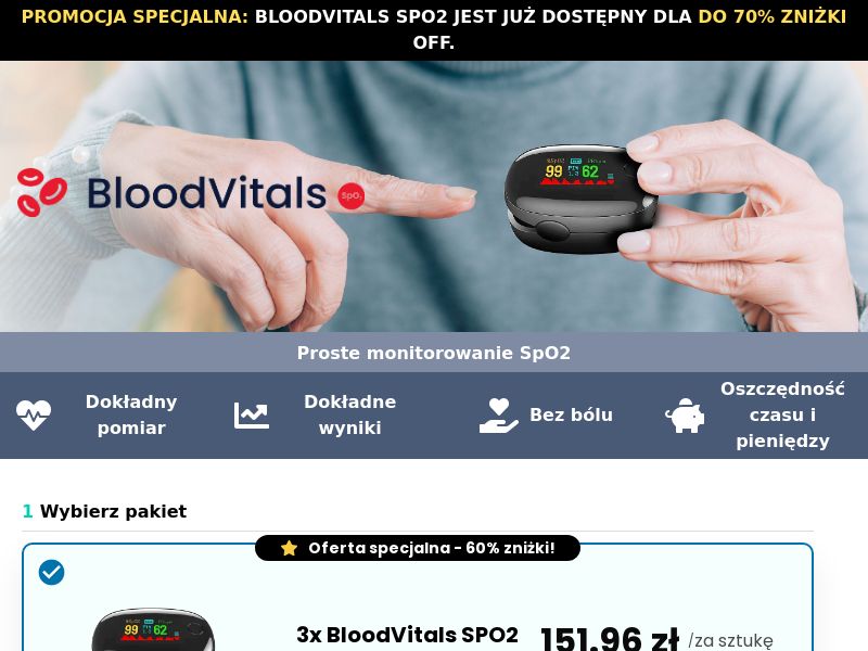BloodVitals SpO2 - PL