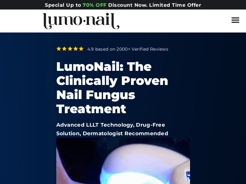 ! NEW OFFER - Lumonail Nail Fungus - DTC [US] (Social,Banner,Native,Push,SEO,Search,Brand Bidding) - CPA