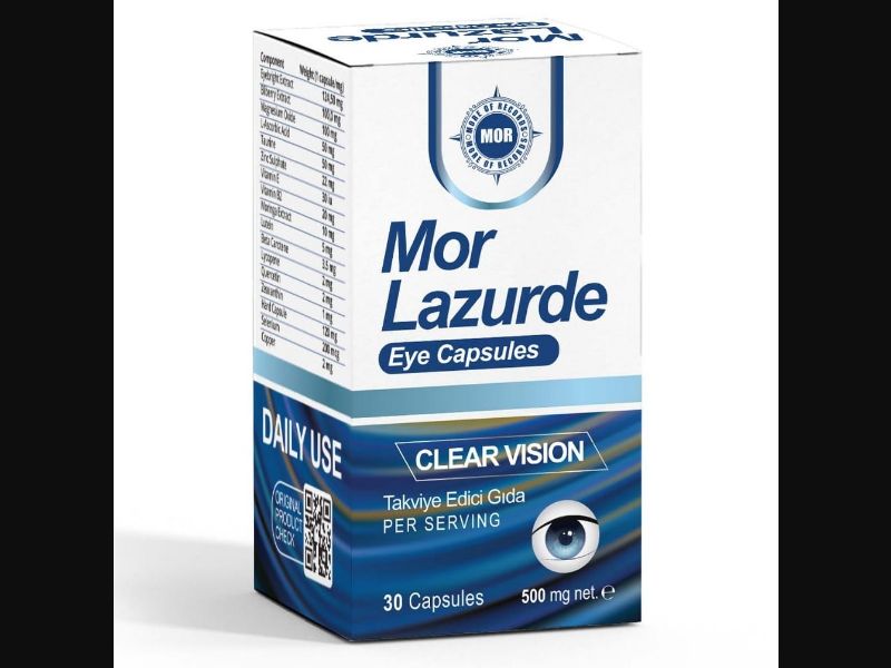 Mor Lazurde - capsules for vision