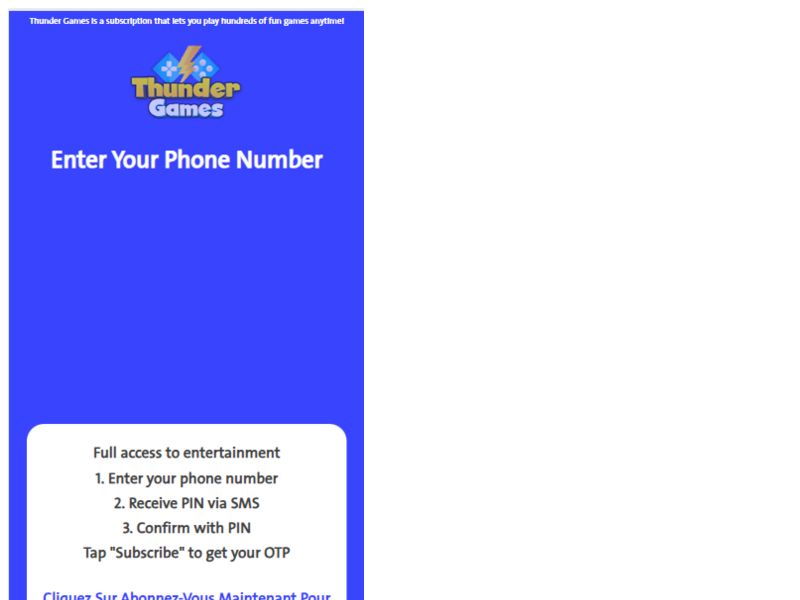 Thunder Games Orange