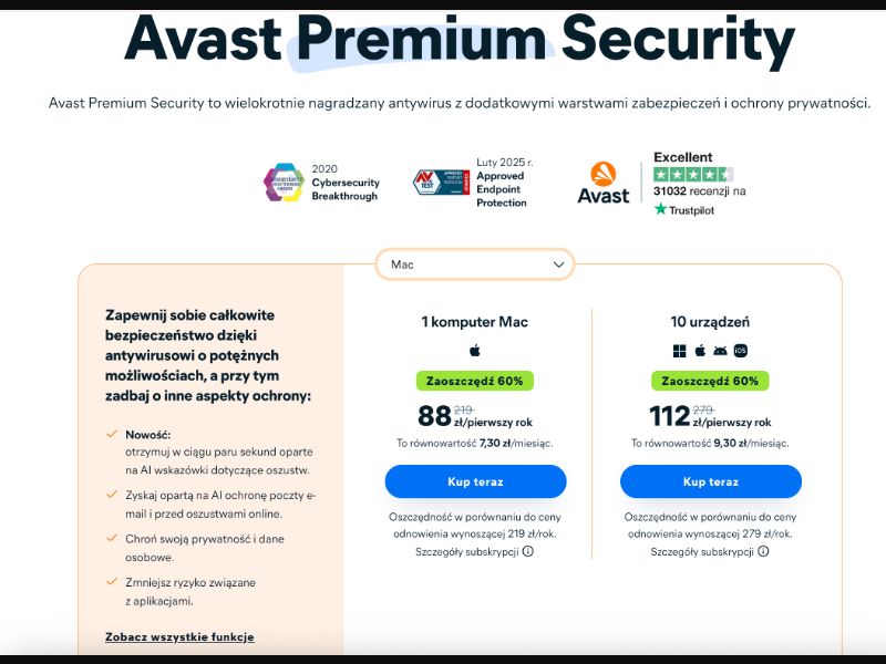 PL - Avast Premium Security 60% Off - #2531