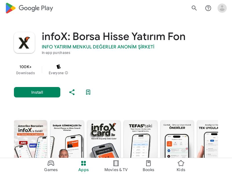 Info Yatırım - Android - TR (8am GMT +3)