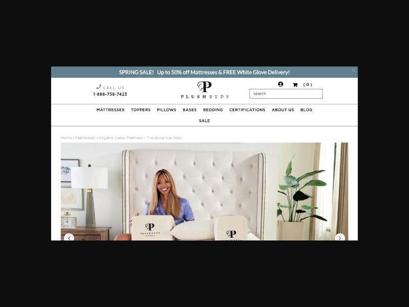 Plush Beds - Luxury Mattresses - RevShare (US)