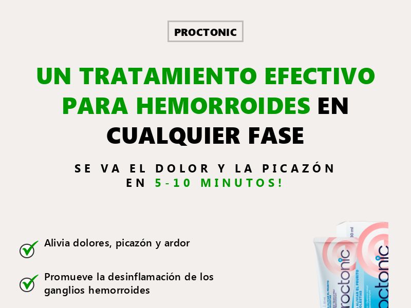 Proctonic PA - HEMORRHOIDS TREATMENT
