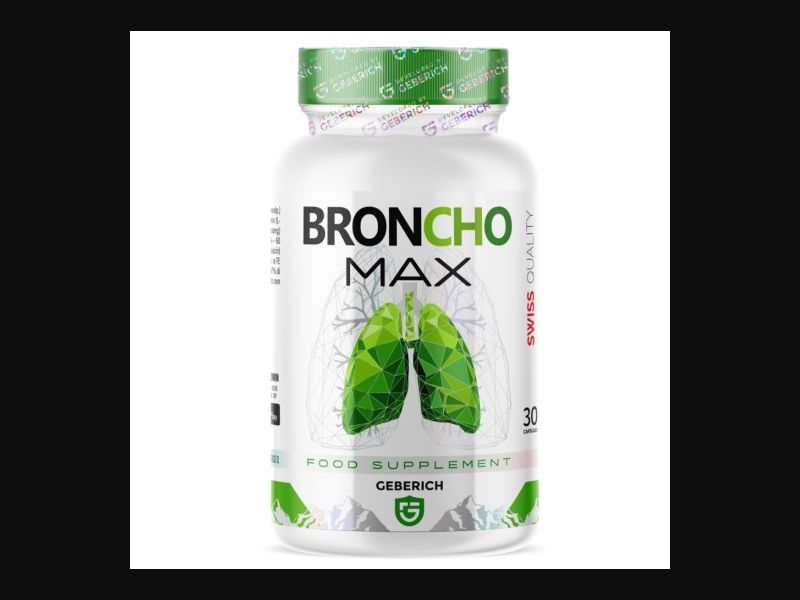 BronchoMax - capsules for lungs II