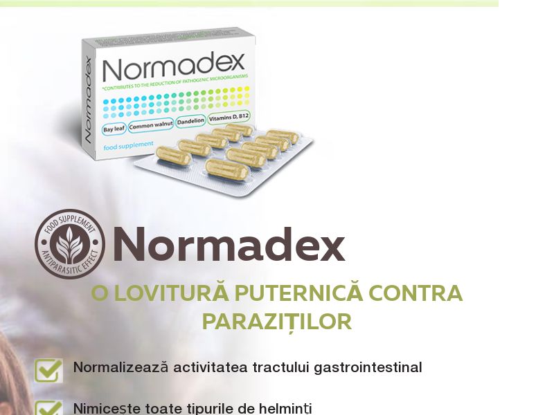 Normadex 119 RON - ANTI-PARASITE PRODUCT