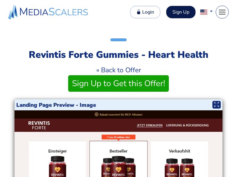 Revintis Forte Gummies - Heart Health {+DTC} (Event Tracking) [DE, CH]