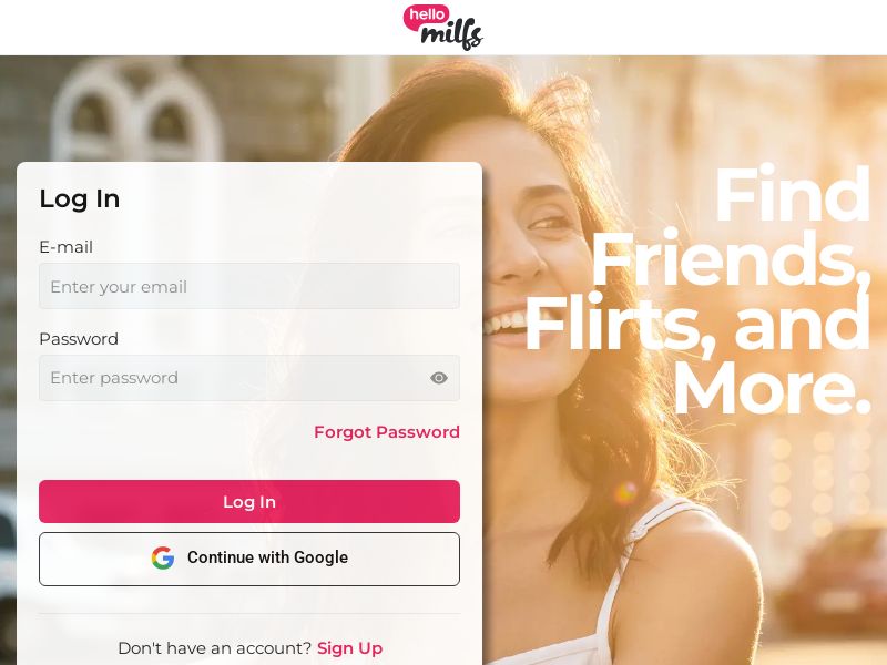 HelloMilfs 40+ - US/CA/AU/UK - WEB/MOB/TAB - CPL - DOI