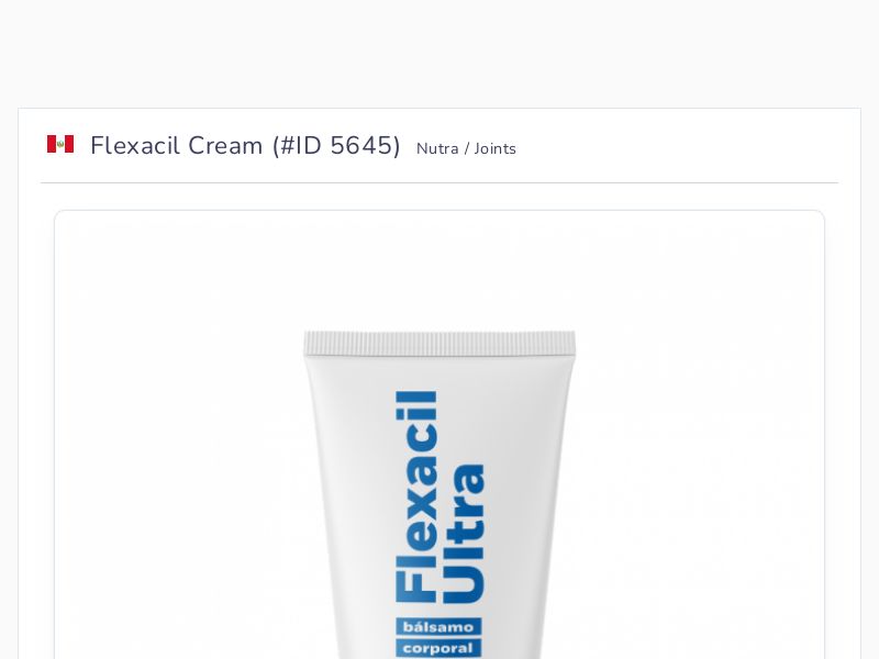 Flexacil Cream