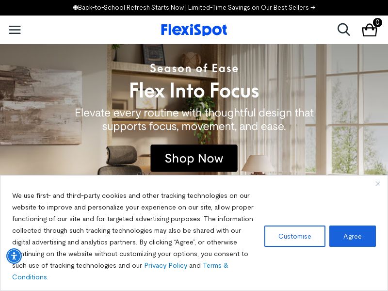 Flexispot.com Ecommerce CPS - United States