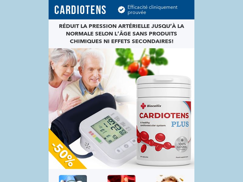 Cardiotens Plus LOW PRICE EU - hypertension
