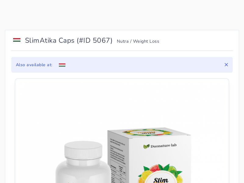 SlimAtika Caps