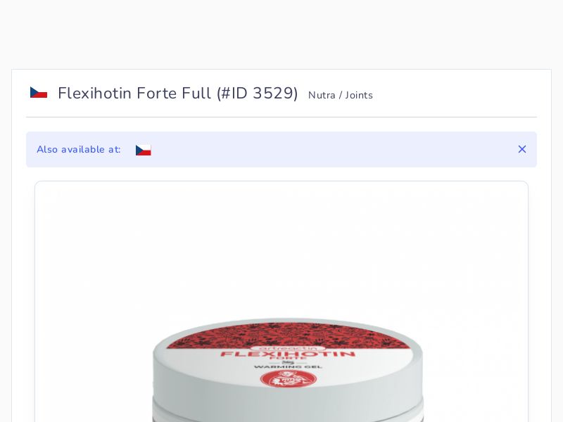 Flexihotin Forte Full