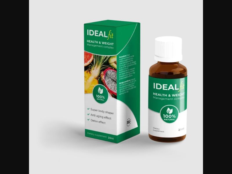 IdealFit - drops for weight loss | low price