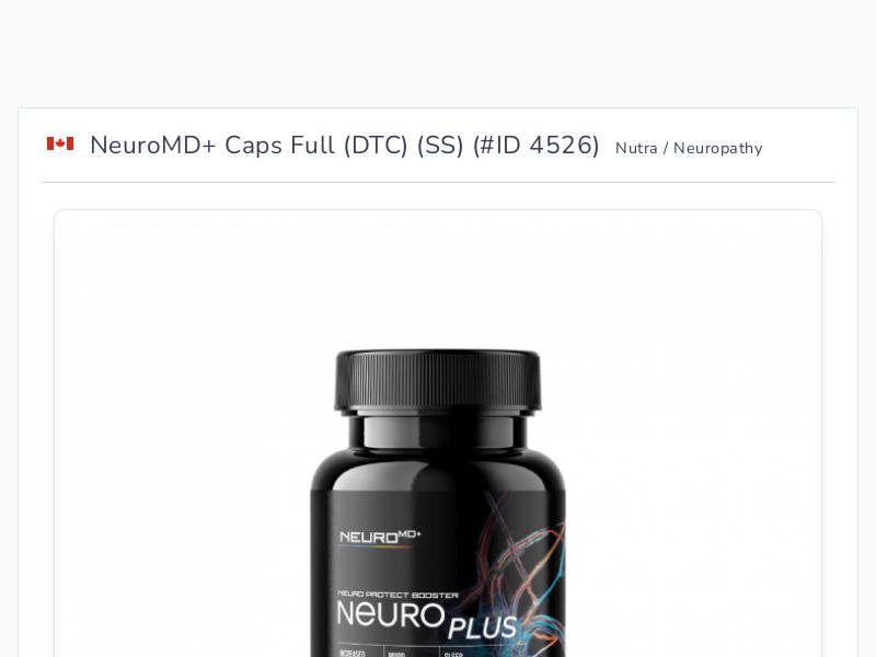 NeuroMD+ Caps Full (DTC) (SS)