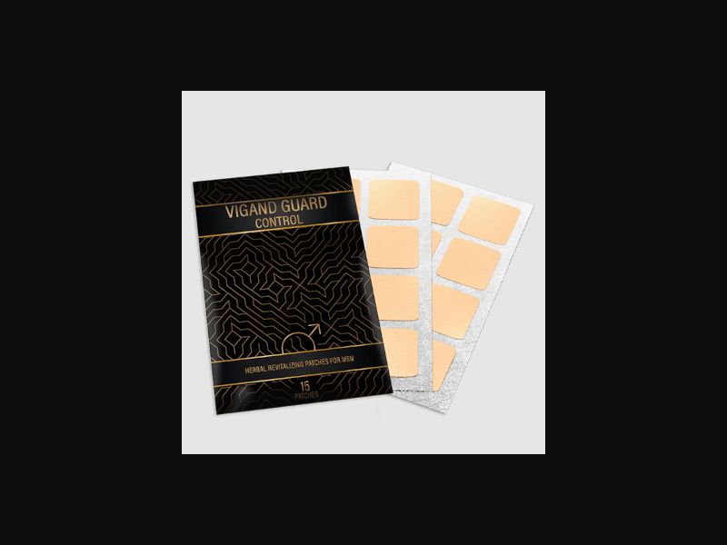 Vigand Guard Control - patches for prostatitis