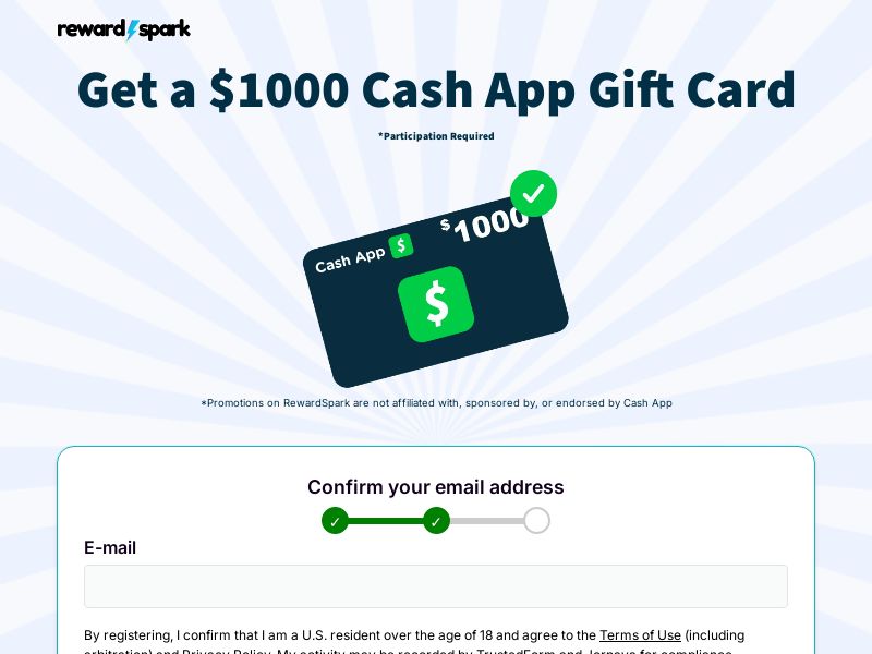 RewardSpark $1000 Cash App CPA [DIRECT]