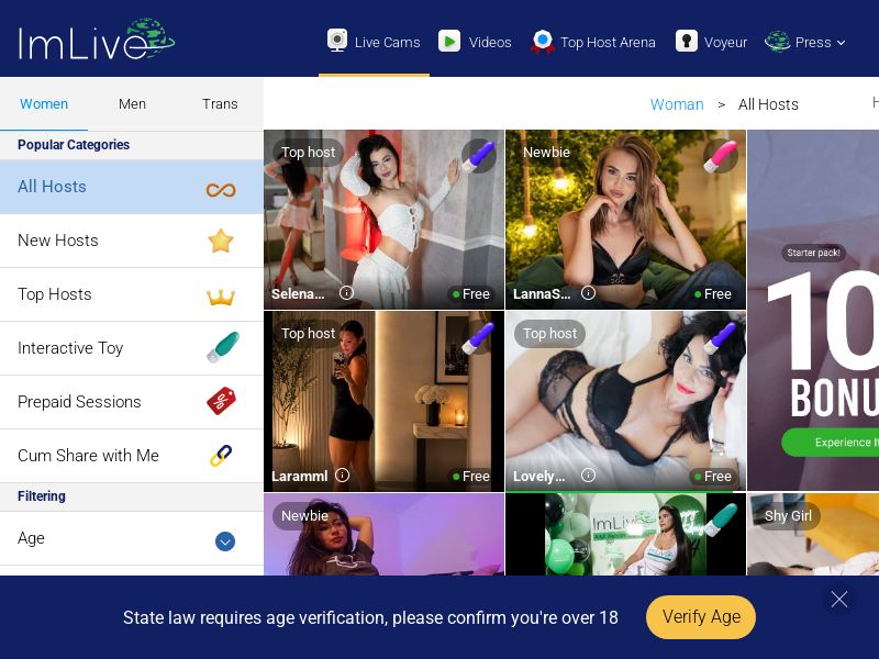ImLive - Revshare Lifetime