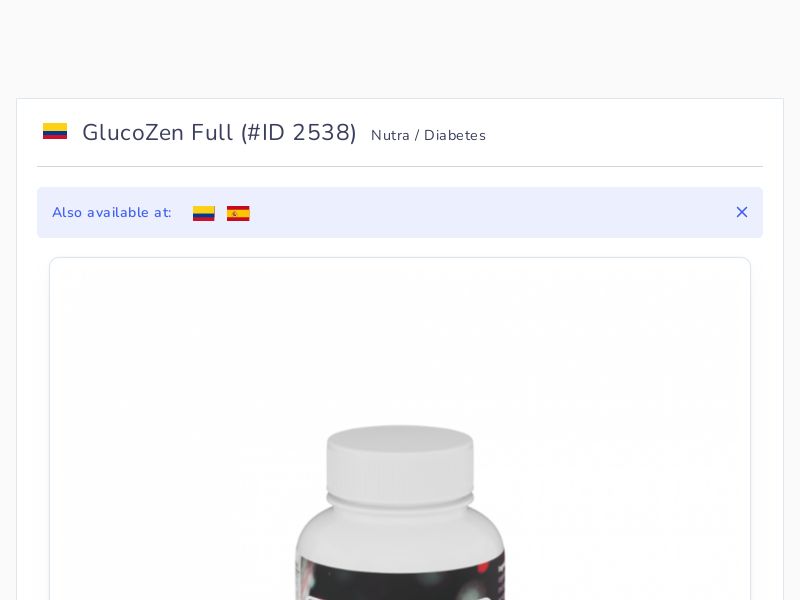 GlucoZen Full