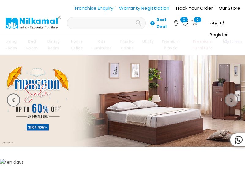 NilkamalFurniture.com Ecommerce CPS - India