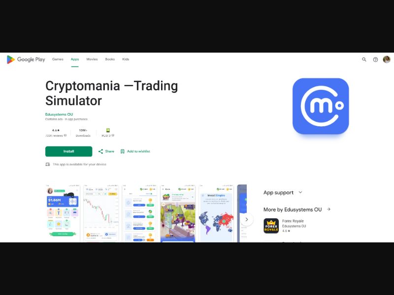 [MOB] Crypto Mania - Direct to Download /US/CA/FR/IT/DE CPI
