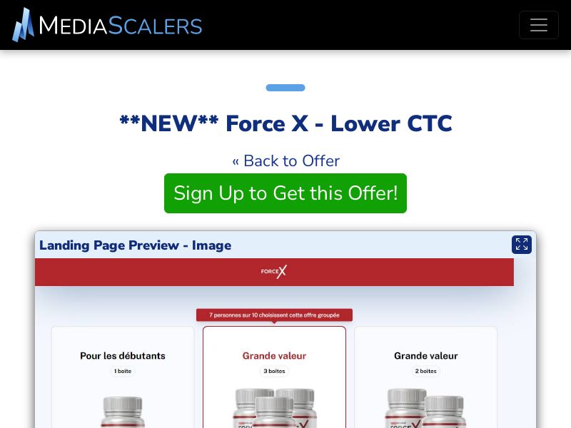 Force X - Lower CTC {+DTC} [FR]