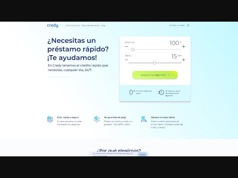 [WEB+MOB] Credy /ES [DOI]