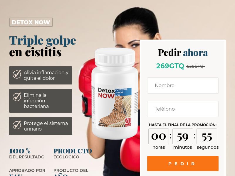 Detox Now GT - cystitis