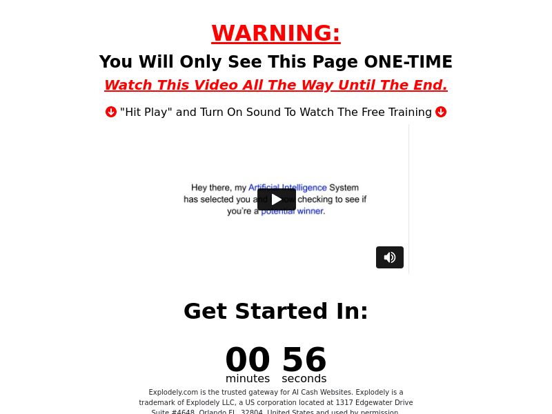 ***TEMPORARY PAUSE*** - AI Cash Sites - V2 - CTC $17 - CPA - [US]