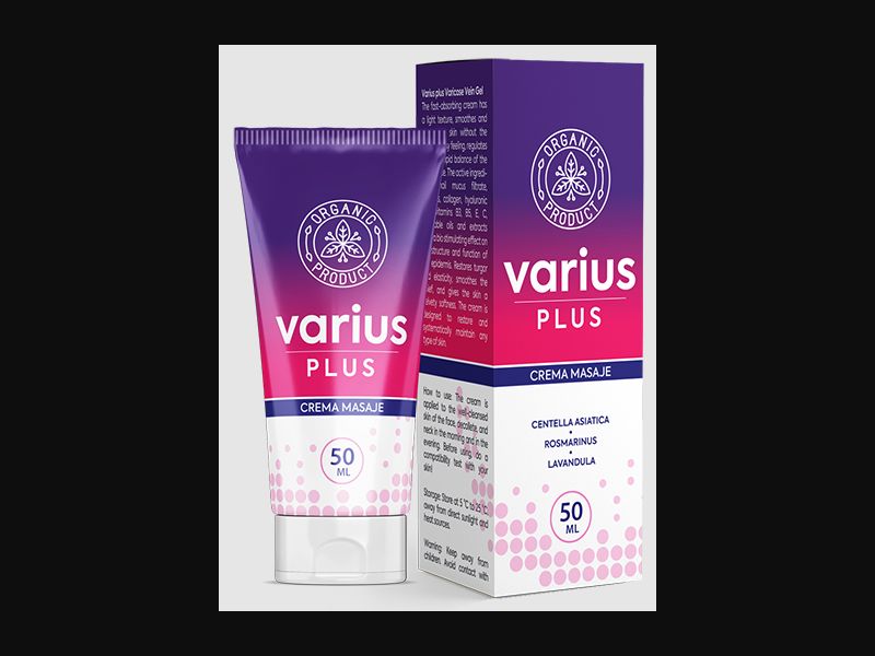 Varius Plus - cream for varicose veins