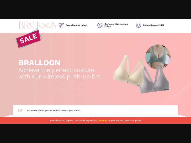 [WEB+MOB] Bralloon /International (112 GEOs) CPS *FB/TikTok/Google/Taboola Pixel*