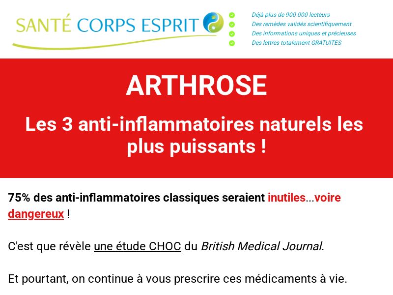 Arthrose - FR - CPL