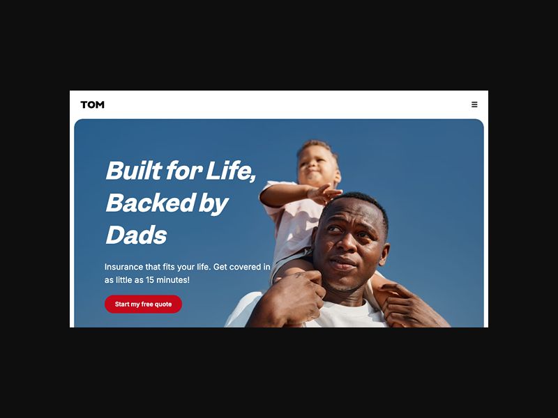 Tom UK - Life Insurance for Dads - CPS (UK)
