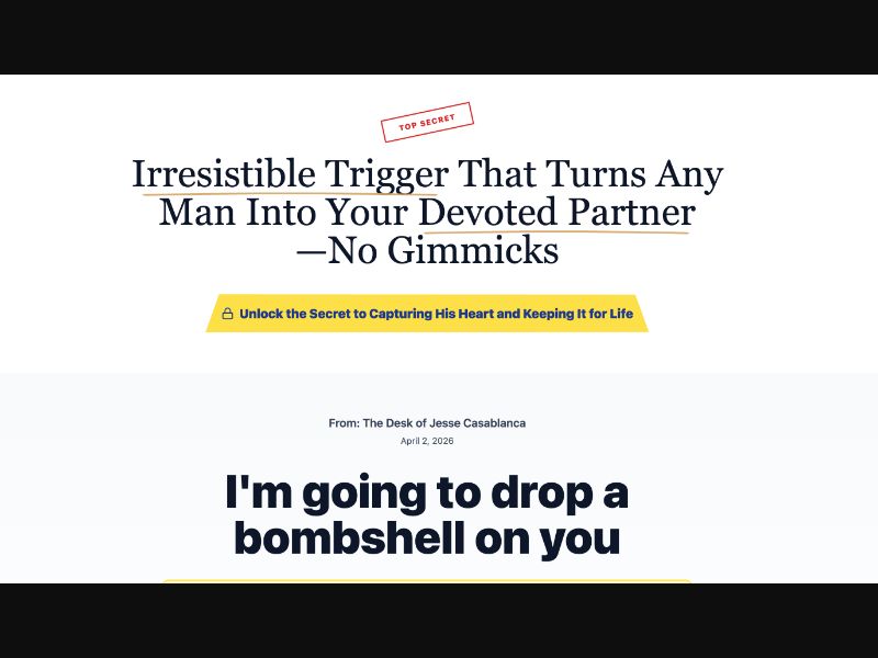 Seek Mr. Right 75% Rev Share - $17 CTC US/CA/AU/NZ/UK