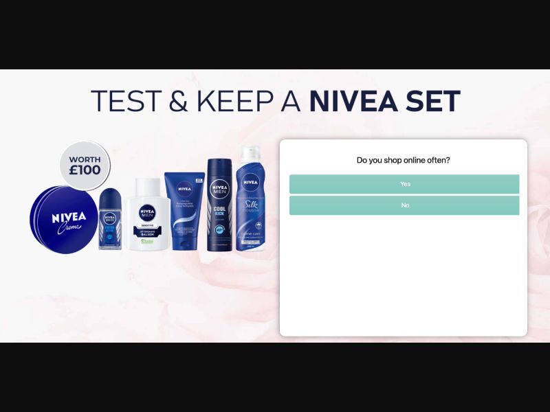 UK - Quiztionnaire - Nivea (Test+Keep) - (CPL)