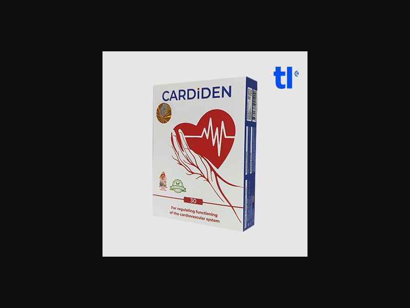 Cardiden 689 TL - hypertension - CPA - COD - nutra