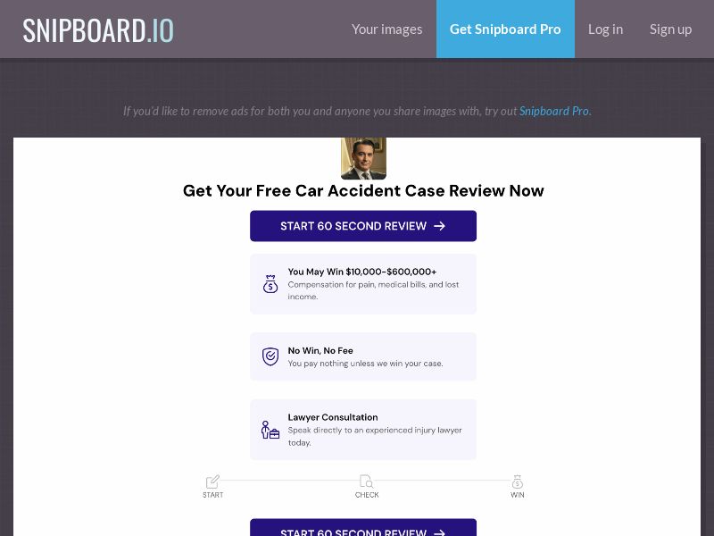 GoldenTimes - Free Car Accident Review (GOOGLE ONLY) US - SOI REVSHARE %