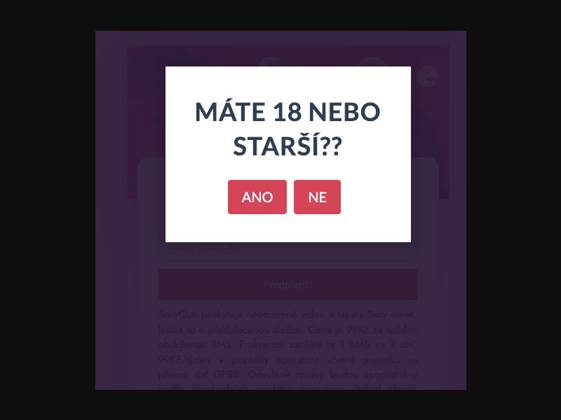 [MOB] SEXYQUE /CZ [T-Mobile/Vodafone/O2] - PIN