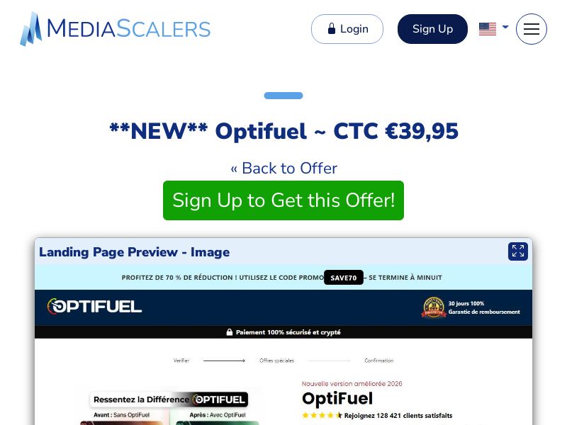 Optifuel ~ CTC €39,95 {+DTC} (Event Tracking) [FR]
